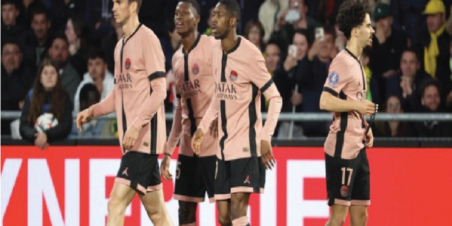 Nantes dan PSG Berakhir Imbang 1-1