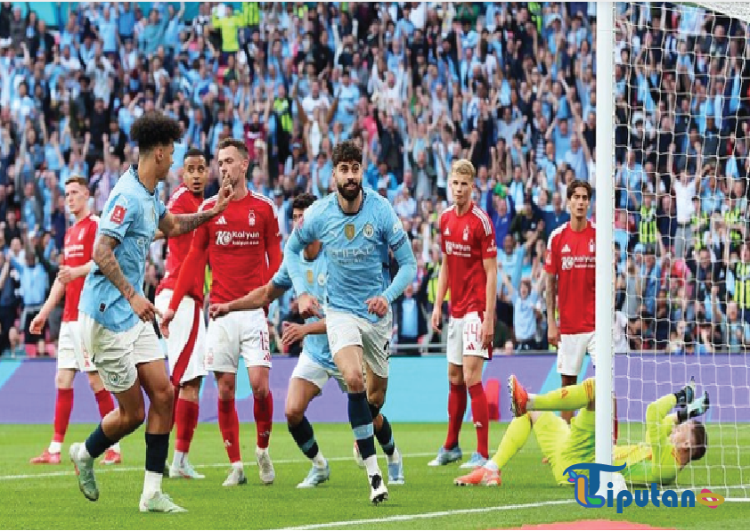 Nottingham vs Man City: The Citizens Lolos ke Final FA Cup Usai Menang 2-0