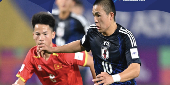 Piala Asia U-17 2025: Vietnam Tahan Imbang Jepang 1-1 Lewat Perjuangan Gigih
