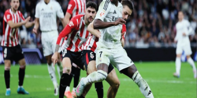 Real Madrid vs Athletic: Gol di Masa Injury Time Antar Los Blancos ke Kemenangan