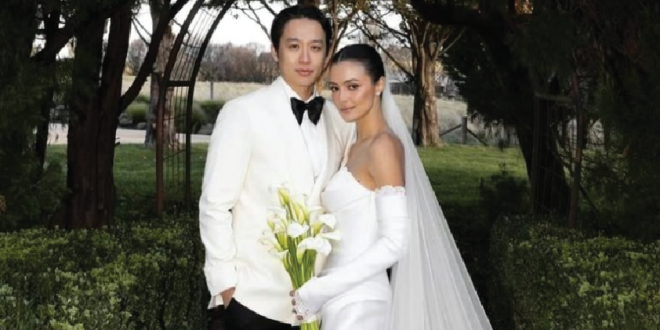 Amanda Rawles Resmi Menikah dengan Adriel Susanteo di Australia