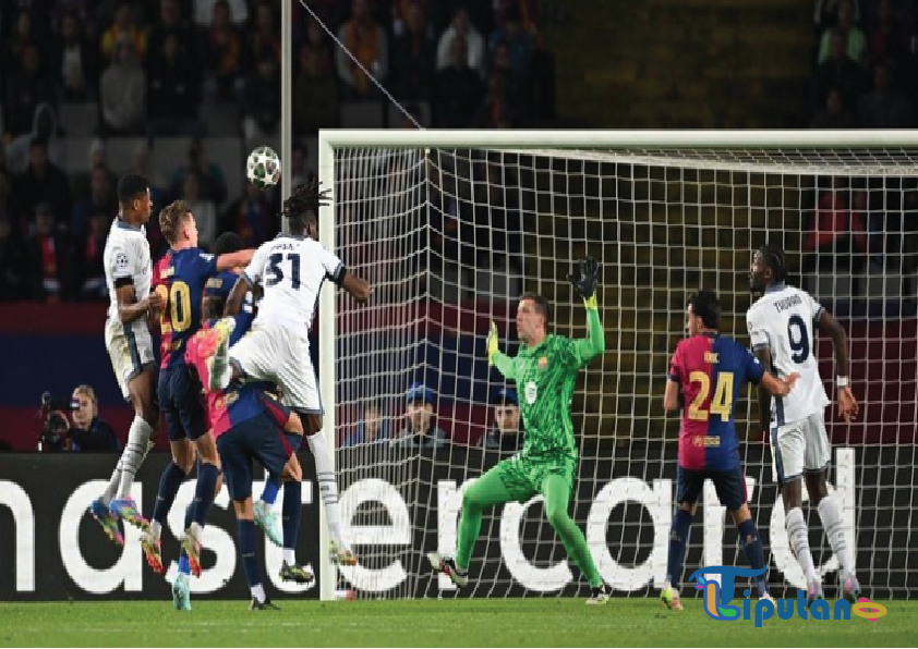 Barcelona dan Inter Milan Bermain Imbang dalam Laga Enam Gol