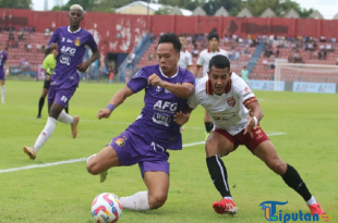Borneo Tutup Musim dengan Kemenangan 2-1 di Kandang Persik