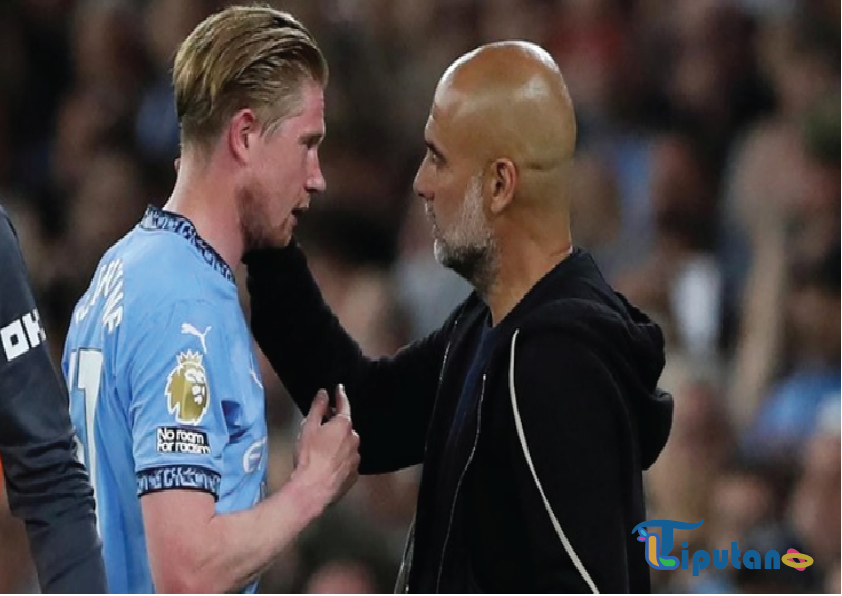 Guardiola Tak Kuasa Menahan Tangis di Malam Perpisahan Kevin De Bruyne