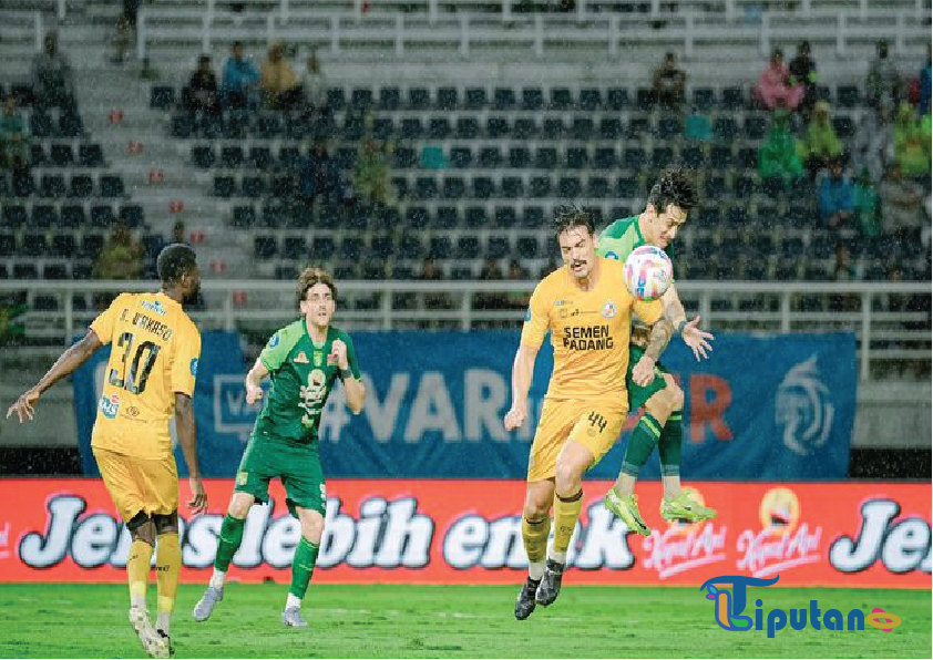 Hasil Liga 1: Semen Padang Tahan Imbang Persebaya, PSIS Semarang Terdegradasi
