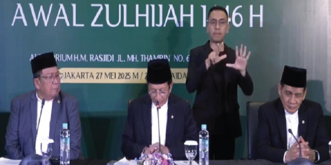 Hasil Sidang Isbat: Idul Adha 2025 Ditetapkan pada 6 Juni