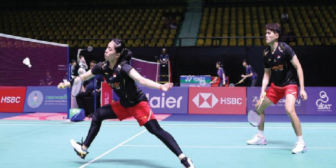 Hasil Thailand Open 2025: Adnan/Indah Kejutkan Ganda Campuran No.1 Dunia, Verrell/Lisa Gugur