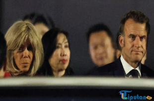 Insiden Macron dan Istrinya di Pesawat Jadi Sorotan Usai Tiba di Vietnam