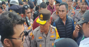 Kapolda Metro Tinjau Langsung Aksi Demo Ojol di Kawasan Patung Kuda