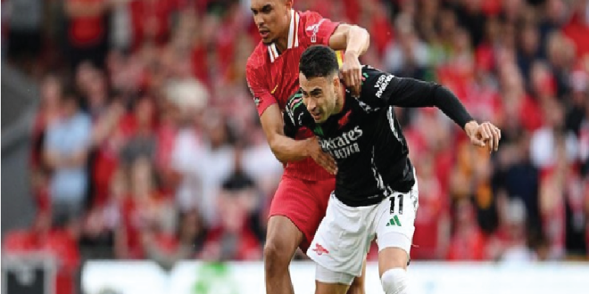 Liverpool vs Arsenal: Merino Dikartu Merah, Laga Berakhir Imbang 2-2