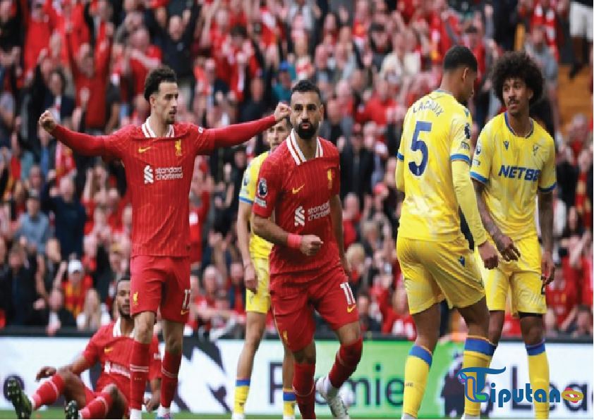Liverpool vs Crystal Palace: Salah Jadi Penyelamat The Reds yang Bermain dengan 10 Pemain