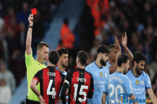 Man City vs Bournemouth: Diwarnai 2 Kartu Merah, The Citizens Menang 3-1