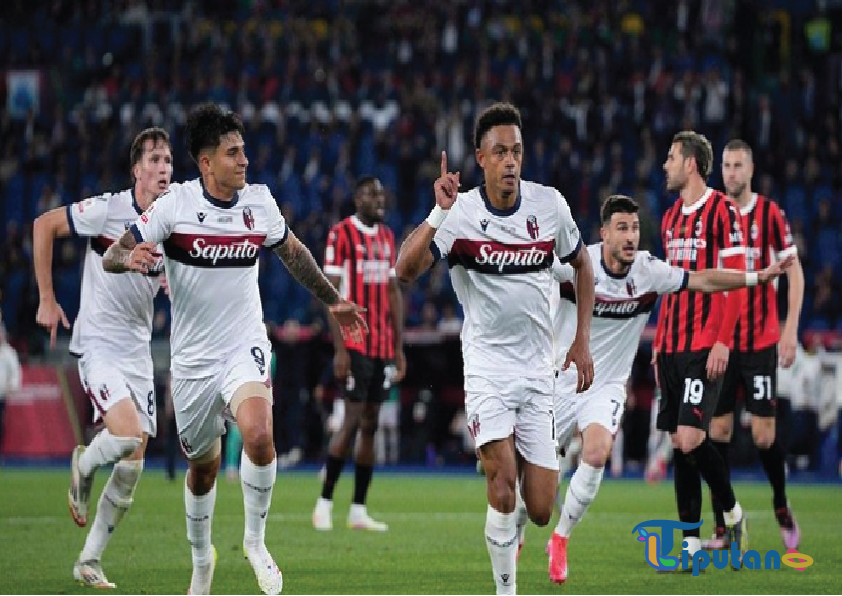 Milan vs Bologna: Gol Ndoye Antar Rossoblu Raih Gelar Juara Coppa Italia