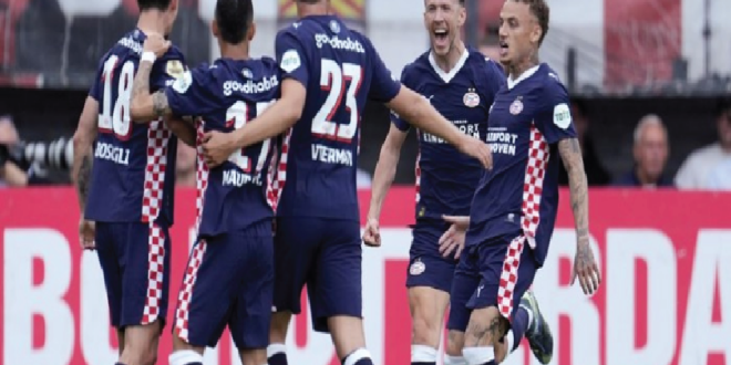 PSV Eindhoven Juara Eredivisie 2024/2025 Setelah Unggul 1 Poin atas Ajax