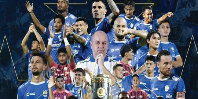 Setelah Juara, Persib Belum Berhasil Pecahkan Rekor Poin Liga 1