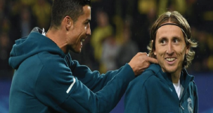 Ucapan Menyentuh Ronaldo untuk Luka Modric