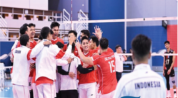 AVC Nations Cup 2025: Takluk dari Bahrain, Indonesia Tetap Lolos ke Perempat Final