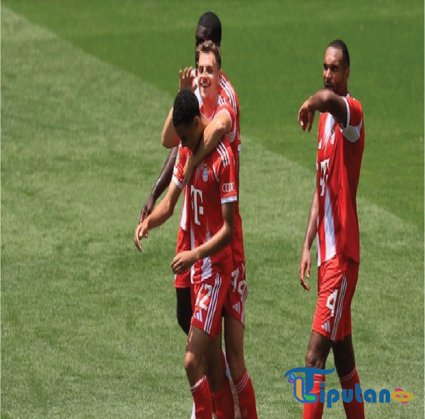 Bayern vs Auckland: Die Roten Hujani Gol, Menang Telak 10-0!