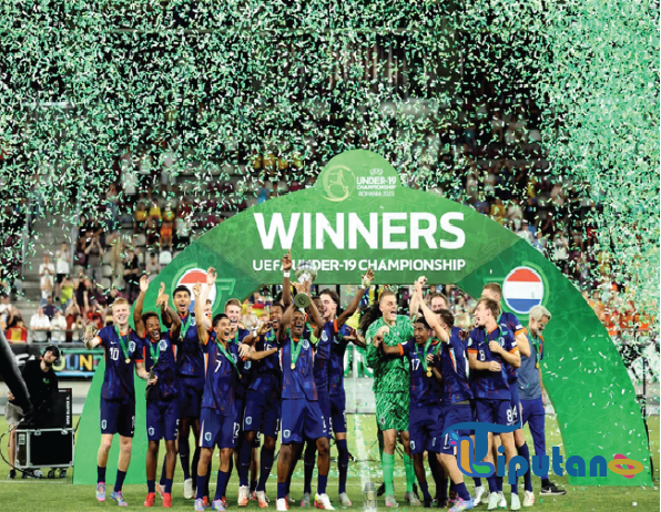 Belanda Sabet Gelar Juara Euro U-19 Usai Tundukkan Spanyol 1-0, Ukir Sejarah Baru di Bucharest