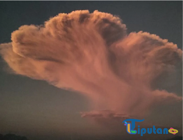 Flores Timur Diguyur Hujan Pasir dan Kerikil Akibat Letusan Gunung Lewotobi