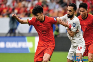 Hasil China vs Bahrain 1-0: Gol Penalti Wang Yudong Antar Tim Naga Hindari Juru Kunci