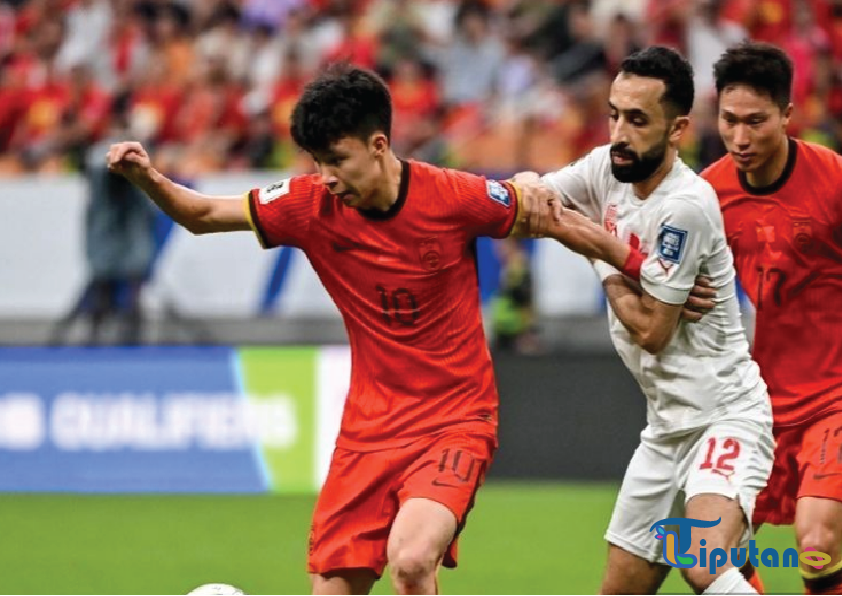 Hasil China vs Bahrain 1-0: Gol Penalti Wang Yudong Antar Tim Naga Hindari Juru Kunci