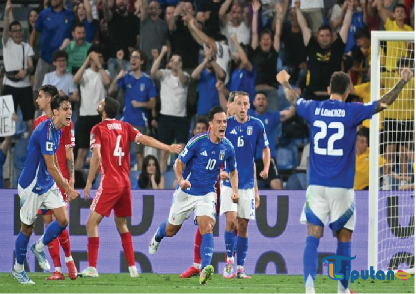 Hasil Kualifikasi Piala Dunia 2026: Italia Raih 3 Poin Perdana Usai Pecat Luciano Spalletti dan Libas Moldova