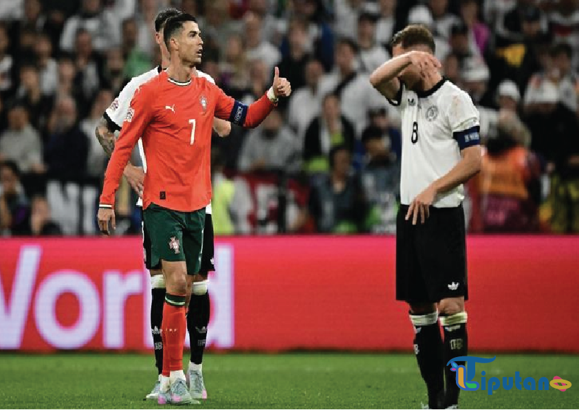 Hasil UEFA Nations League – Cristiano Ronaldo Cetak Gol Perdana ke Gawang Jerman, Portugal Lolos ke Final Lewat Comeback dalam 5 Menit