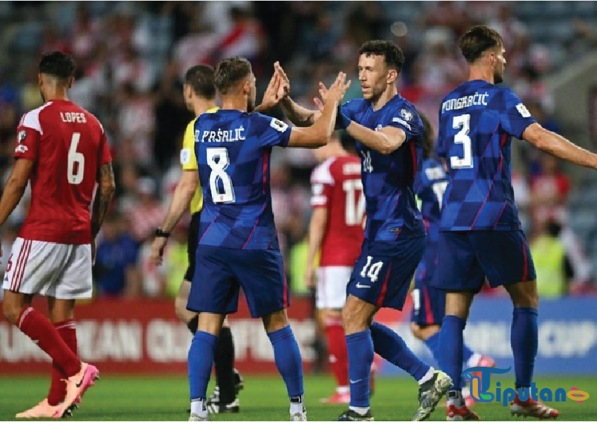 Kualifikasi Piala Dunia 2026: Kroasia Bungkam Gibraltar dengan Skor Telak 7-0