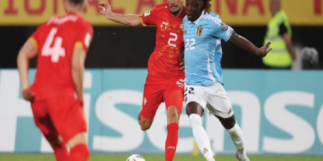 Makedonia Utara dan Belgia Berakhir Imbang 1-1