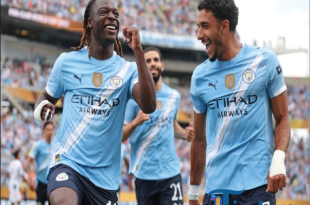Manchester City Libas Juventus 5-2, Bernardo Silva Bidik Trofi Juara