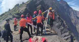 Pendaki Asal Brasil Terjatuh di Gunung Rinjani, Seberapa Ekstrem Medan Pendakiannya?