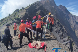 Pendaki Asal Brasil Terjatuh di Gunung Rinjani, Seberapa Ekstrem Medan Pendakiannya?