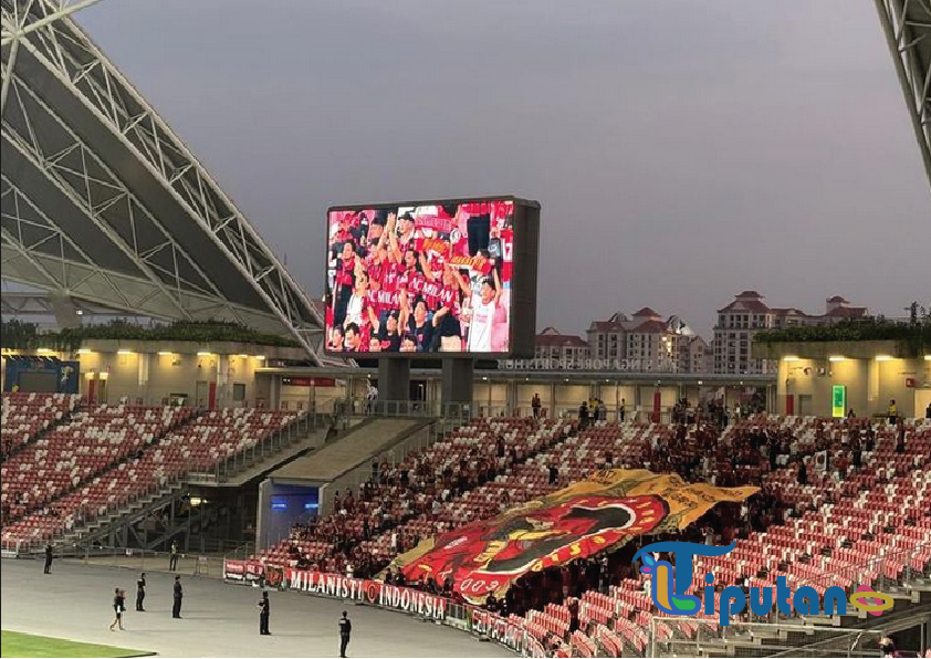 Arsenal Vs AC Milan: Koreografi Spektakuler Milanisti Indonesia dan Sambutan Hangat untuk The Gunners