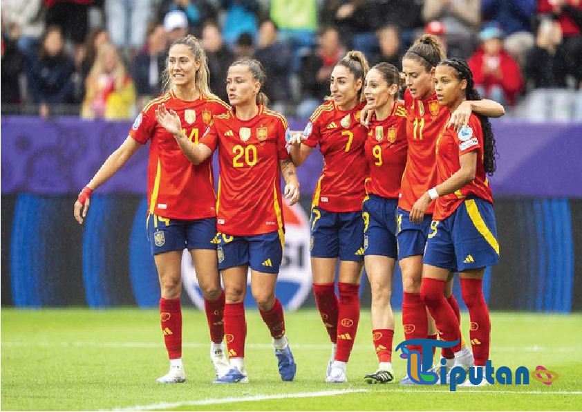 Euro Wanita 2025: Spanyol Pesta Gol ke Gawang Belgia, Portugal Gagalkan Kemenangan Italia di Menit Akhir