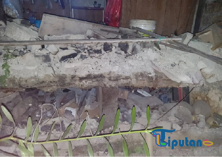 Gempa Magnitudo 5,7 Guncang Poso: Satu Rumah Ambruk, Tiga Rusak Ringan