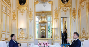 Momen Kehangatan dalam Jamuan Makan Malam Prabowo dan Macron di Istana Élysée, Paris