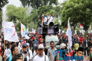 Aksi Buruh di Istana Mendadak Dibatalkan: Ini Penjelasannya
