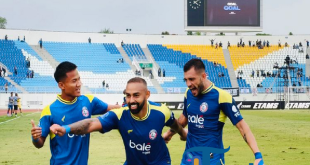 Arema FC Tundukkan Bhayangkara FC 2-1 Berkat Brace Dalberto