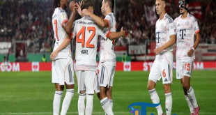 Bayern Lolos Dramatis Usai Tundukkan Wehen 3-2 di DFB-Pokal