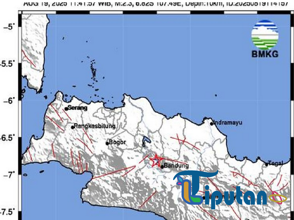 Cimahi Diguncang Gempa Magnitudo 2,3, BMKG Peringatkan Potensi Bahaya Sesar Lembang