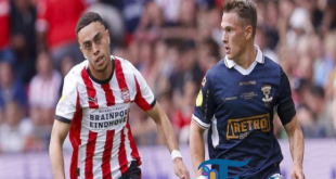 Dean James Cemerlang dengan Assist, Go Ahead Eagles Tumbang di Tangan PSV