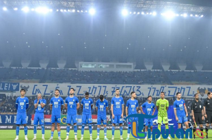 Foto Pertandingan Persib vs Manila Digger: Maung Menang dengan Jersey Alternatif