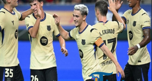 Gavi Banjir Pujian dari Hansi Flick Usai Barcelona Menang Telak 10-0