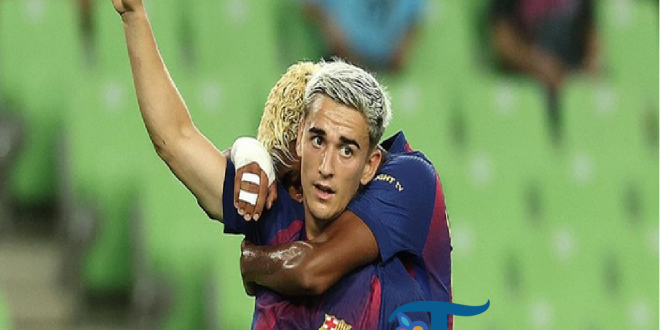 Gavi Jadi Bintang Bersinar Barcelona Selama Tur Asia
