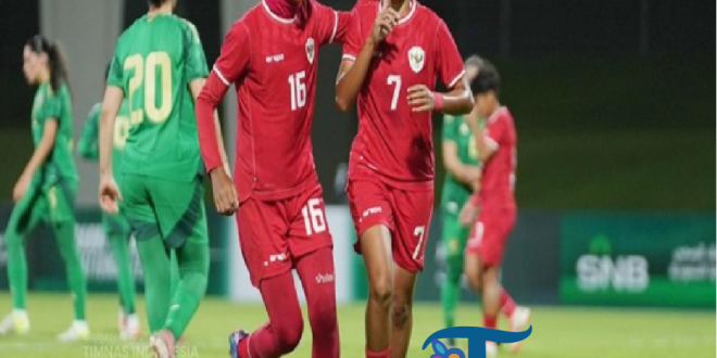 Gol Cantik Rosdilah Antar Indonesia Imbangi Kamboja di Piala AFF Wanita