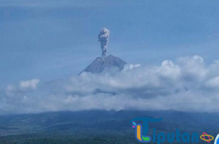 Gunung Semeru Erupsi, Kolom Abu Menjulang Setinggi 1.000 Meter