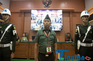 Kopda Bazarsah Dijatuhi Hukuman Mati atas Penembakan Tiga Anggota Polisi di Lampung