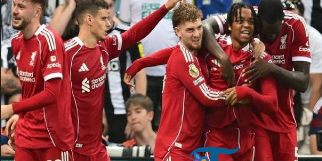 Liverpool Tundukkan Newcastle 3-2 Lewat Gol Penentu di Pengujung Laga