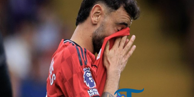 Meme Tendangan Penalti Bruno Fernandes Nyasar ke Segala Penjuru